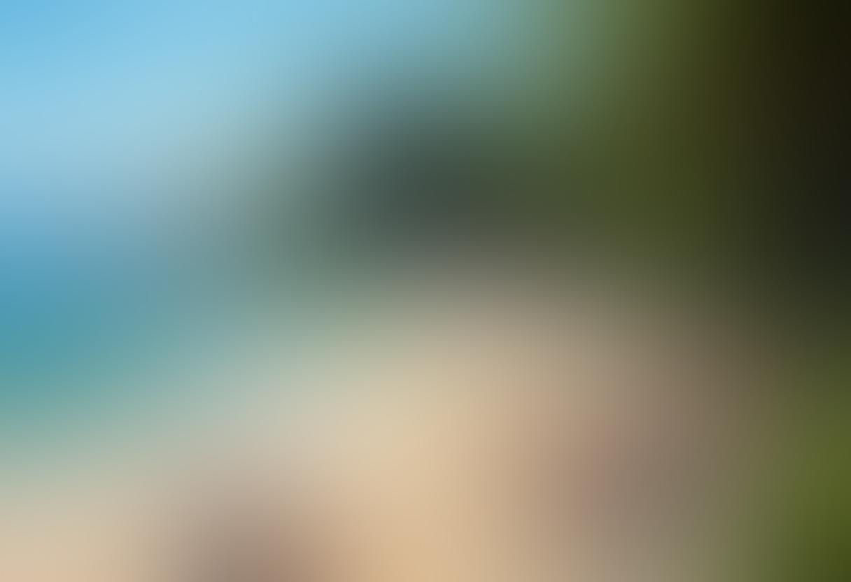 A serene beach scene featuring a diverse group of people enjoying nature in a nudist setting, with lush greenery and vibrant ocean waves in the background. Incorporate elements of virtual community, such as digital devices and social media icons subtly integrated into the environment. Showcase a sense of freedom and inclusivity, conveying the essence of adult blogging. vivid colors. super-realistic.